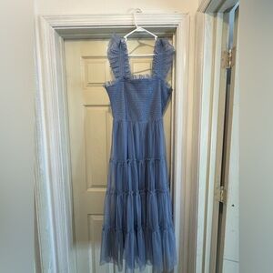 Baltic Born Blue Tiered Dress